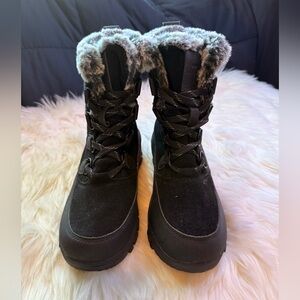 All in Motion Women's Cathleen Waterproof Winter Boots in black Sz 7